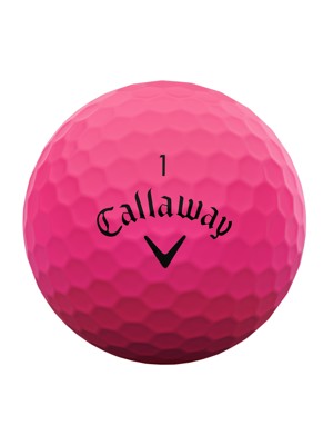 Callaway SuperSoft Matte Pink Golf Balls (12 Balls)
