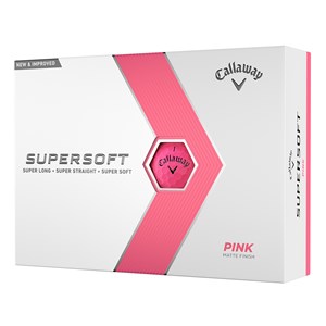 Callaway Supersoft Matte Pink Golf Balls 2023