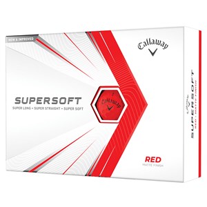 Logo Overrun - Callaway Supersoft Golf Balls 2021