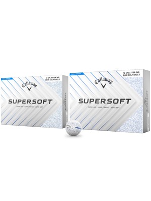 Callaway SuperSoft Splatter Golf Balls (24 Balls)