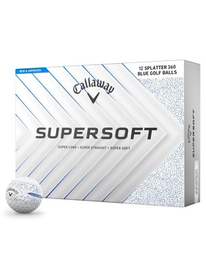 Callaway SuperSoft Splatter Golf Balls (24 Balls)