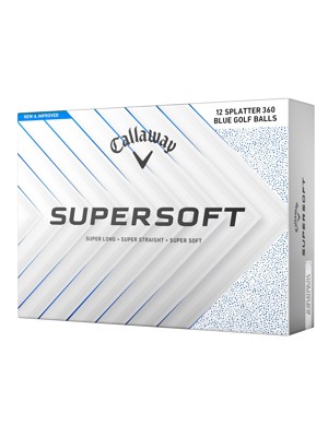 Callaway SuperSoft Splatter Golf Balls (24 Balls)
