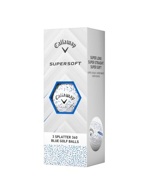 Callaway SuperSoft Splatter Golf Balls (24 Balls)