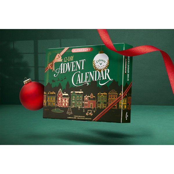 Limited Edition - Callaway SuperSoft Advent Calendar Golf Balls (12 Balls) 2026