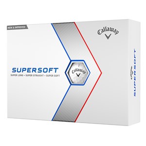 Callaway Supersoft White Golf Balls 2023