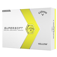 Callaway Supersoft Yellow Golf Balls 2023