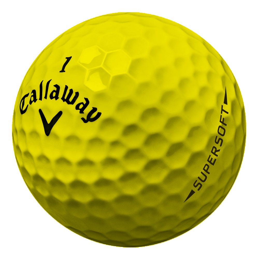 Callaway Supersoft Yellow Golf Balls (12 Balls) - Golfonline