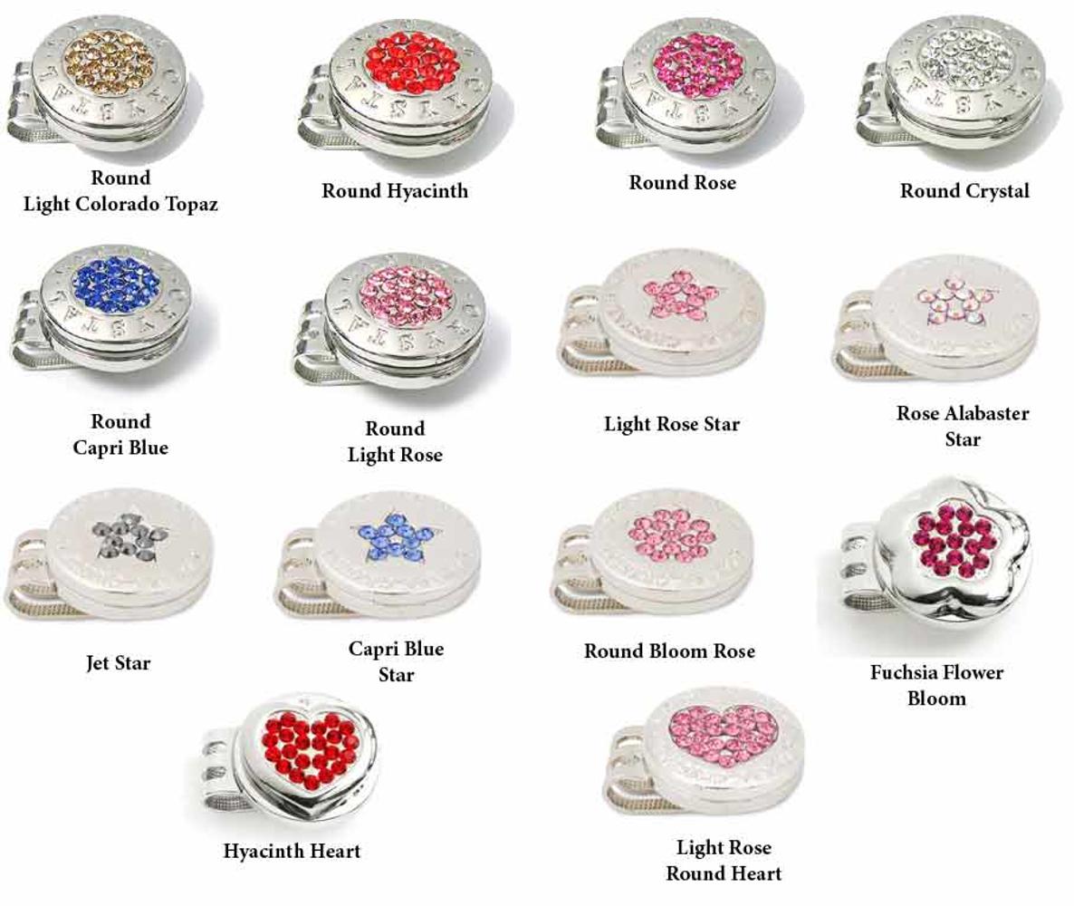 Swarovski Ladies Crystal Ball Marker