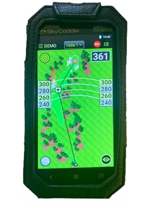 SkyCaddie GPS Leather Holster