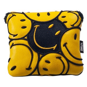 Smiley Originals Stacked Mallet Putter Headcover