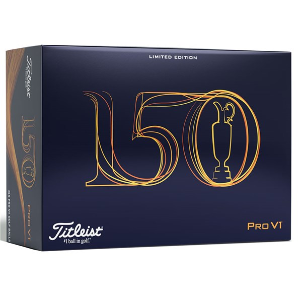 Titleist The 150th Open Pro V1 Golf Balls (6 Balls) - The Open Collection