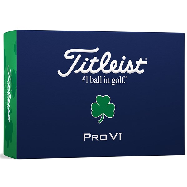 Limited Edition - Titleist Pro V1 Shamrock Collection Golf Balls (6 Balls)