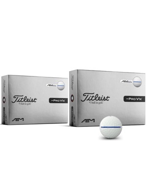 Titleist Pro V1x Left Dash AIM Performance Golf Balls (24 Balls)