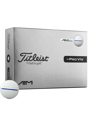 Titleist Pro V1x Left Dash AIM Performance Golf Balls (24 Balls)