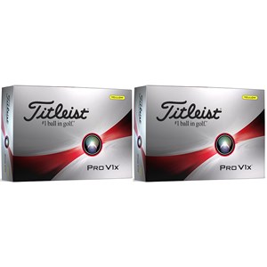 Titleist Pro V1x Double Dozen Golf Ball Pack