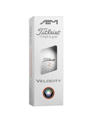 Titleist Velocity AIM Peformance Golf Balls (12 Balls) 2026