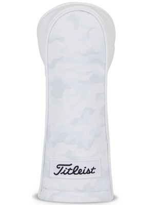Titleist 3 Panel Leather Hybrid Headcover - White Out Collection