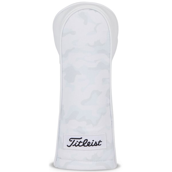 Titleist 3 Panel Leather Hybrid Headcover - White Out Collection