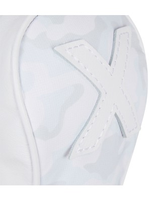 Titleist 3 Panel Leather Hybrid Headcover - White Out Collection
