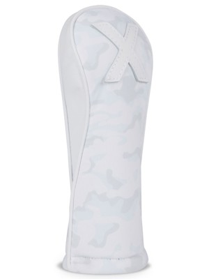 Titleist 3 Panel Leather Hybrid Headcover - White Out Collection