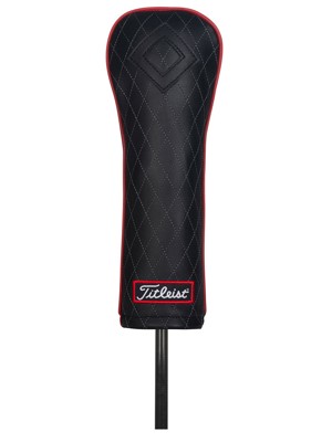 Limited Edition - Titleist Jet Black Collection Leather Fairway Headcover