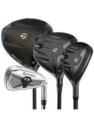 TaylorMade Qi4D MAX 9-Piece Club Set (Steel/Graphite)
