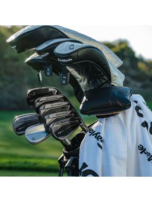 Limited Edition - TaylorMade Qi Gunmetal Irons (Steel Shaft)