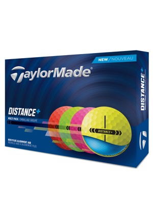 TaylorMade Distance Plus Multi Pack Golf Balls (12 Balls)