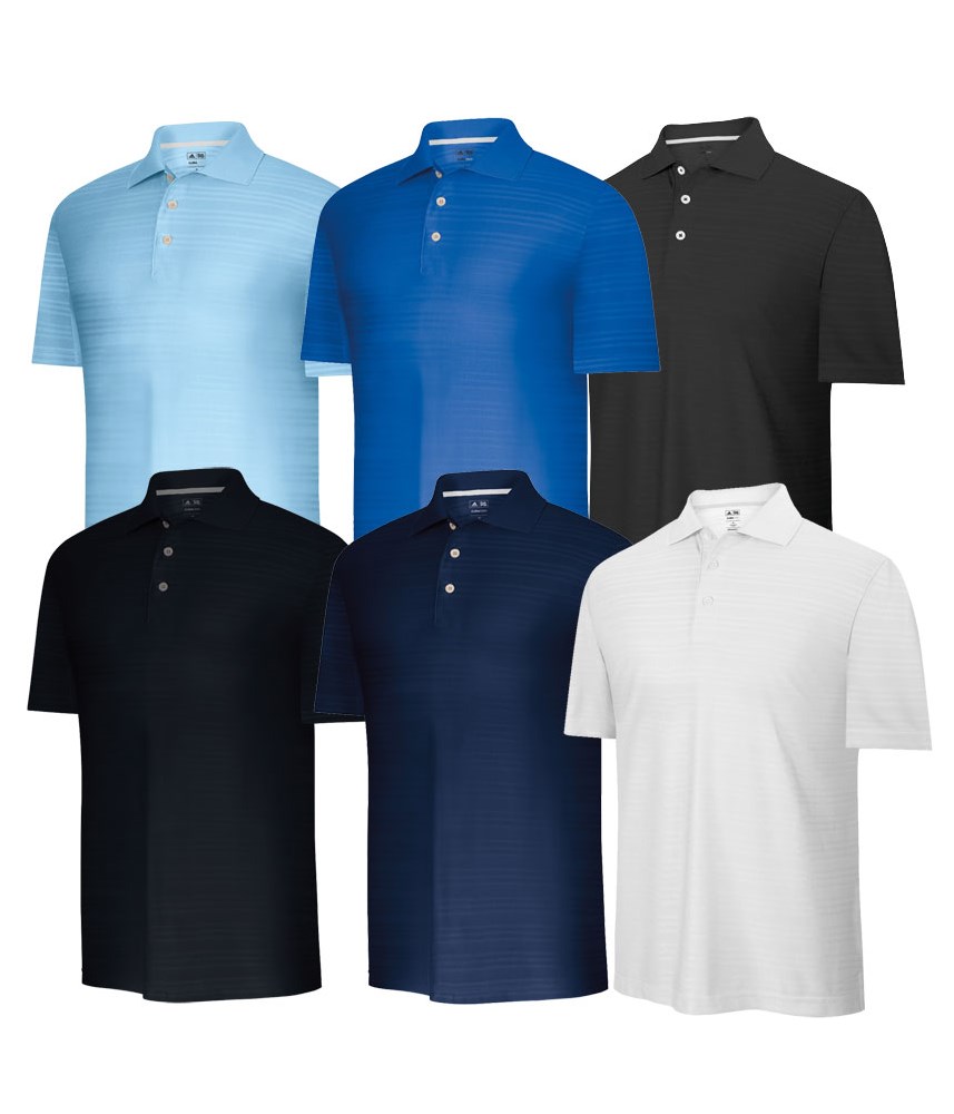 adidas ClimaCool Textured Solid Polo Shirt