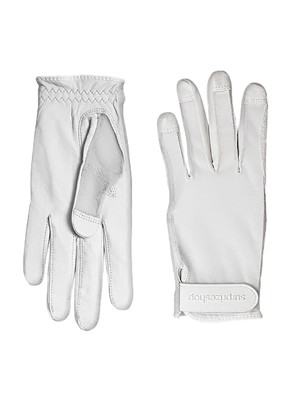 Surprizeshop Ladies Cabretta Leather Tan Through Golf Glove