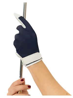 Surprizeshop Ladies Cabretta Leather Tan Through Golf Glove