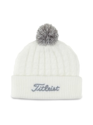 Titleist Cable Knit Pom Pom Beanie