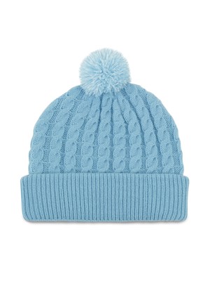 Titleist Cable Knit Pom Pom Beanie