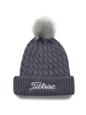 Titleist Cable Knit Pom Pom Beanie