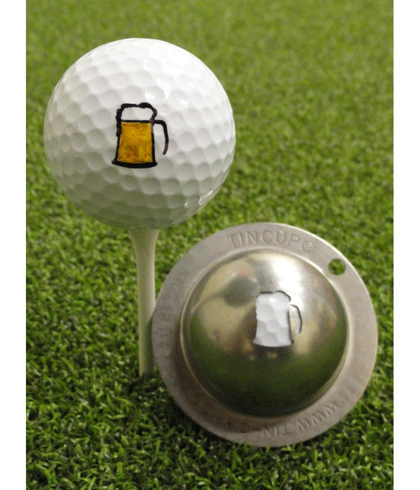 Tin Cup Ball Marker 19th Hole