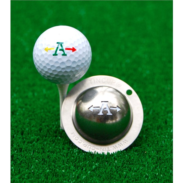 Tin Cup Ball Marker Alpha Players Golfonline