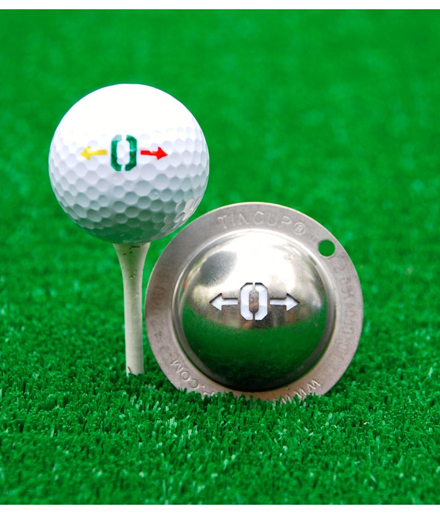 Tin Cup Ball Marker Alpha Players