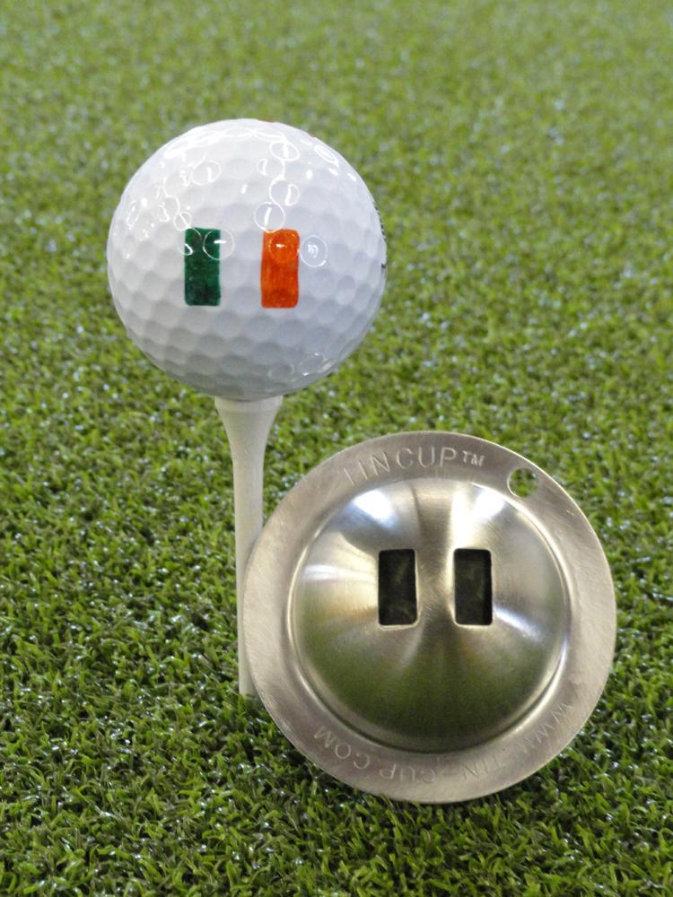 Tin Cup Ball Marker World Flags