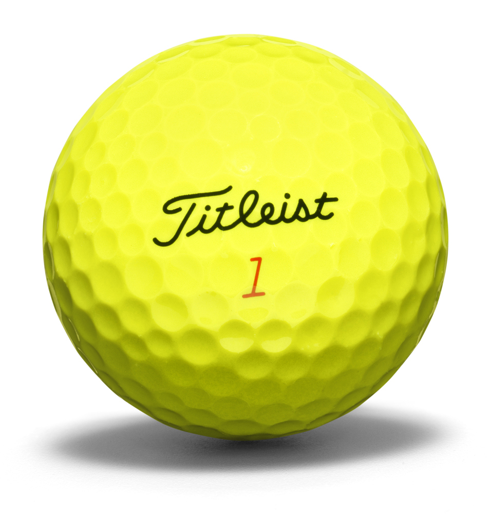 Titleist DT Solo Yellow Golf Balls (12 Balls)