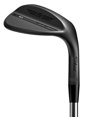 Titleist Vokey SM10 Jet Black Wedge (Steel Shaft)