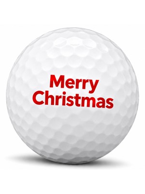 TaylorMade TP5 Personalised Golf Balls (12 Balls) - Merry Christmas
