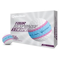 TaylorMade Tour Response Stripe Blue/Pink Golf Balls