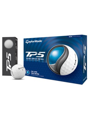 Print Overrun - TaylorMade TP5 Personalised Golf Balls (12 Balls)