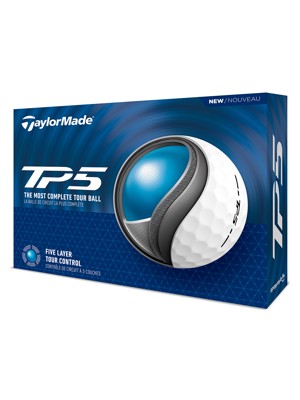 Print Overrun - TaylorMade TP5 Personalised Golf Balls (12 Balls)