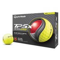 TaylorMade TP5x Yellow Golf Balls 2024