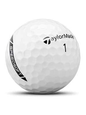 TaylorMade SpeedSoft White Golf Balls (12 Balls)