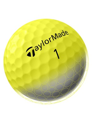 TaylorMade SpeedSoft Yellow Golf Balls (12 Balls)