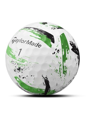 TaylorMade SpeedSoft INK Green Golf Balls (12 Balls)