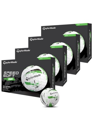 TaylorMade SpeedSoft INK Golf Balls (48 Balls)