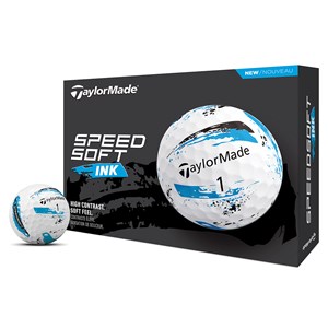 TaylorMade SpeedSoft INK Blue Golf Balls